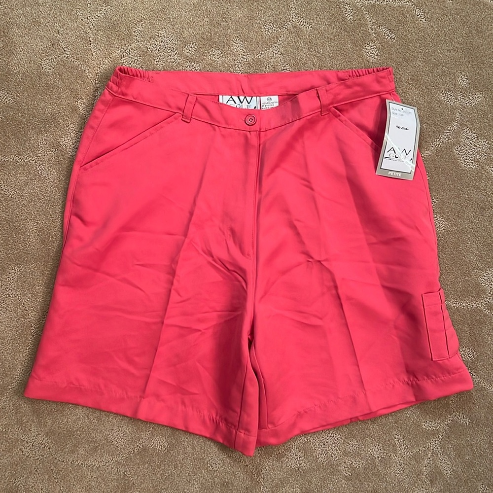 NWT Allyson Whitmore Petite 7” Golf Shorts, 12P